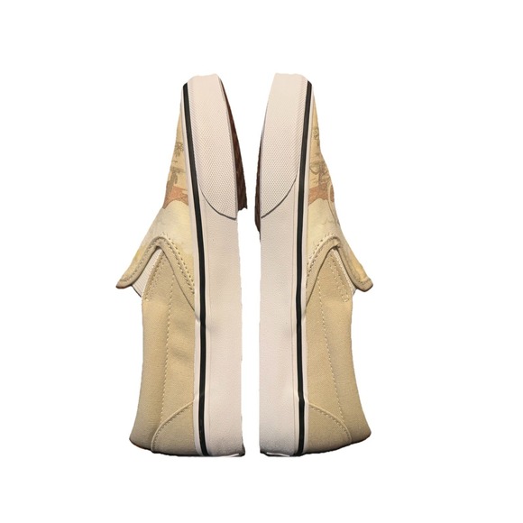 Vans Classic Slip On Desert Vibe Western True White Sz 5.5 Men / 7 Women - Picture 5 of 8